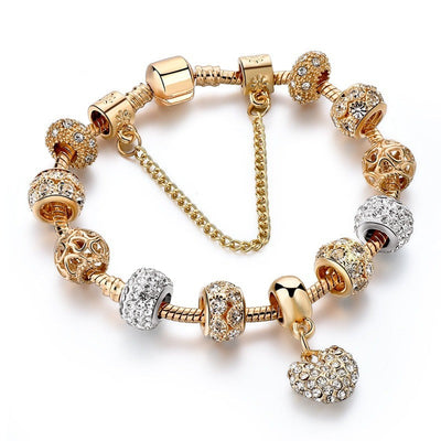 Golden Charm Bracelet