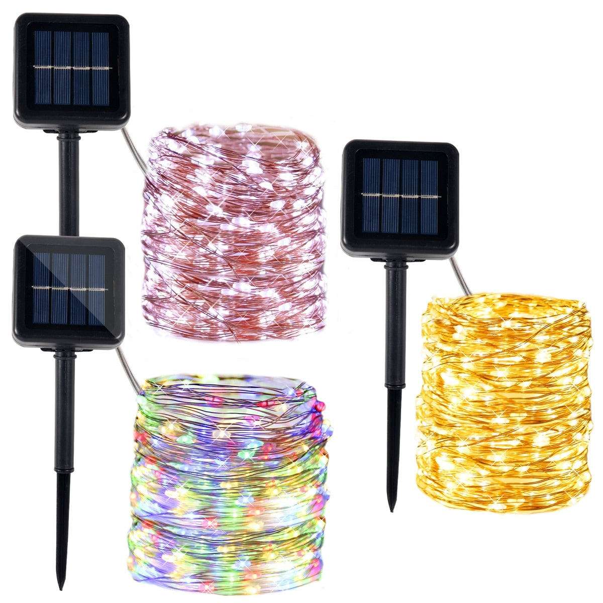 LED Solar Garden String