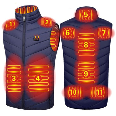 11 Zone Heated Vest